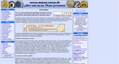 Desktop Screenshot of muenz-news.de